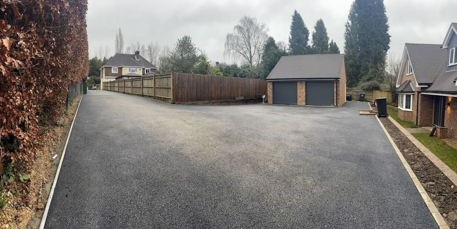 Driveway, patio and landscaping work by The Driveway and Landscape Co