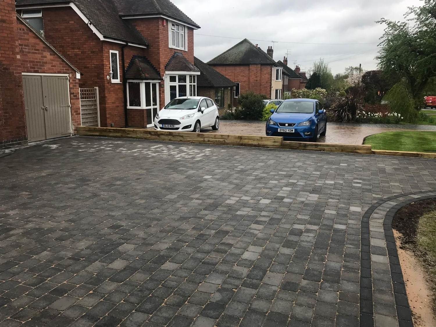 Driveway, patio and landscaping work by The Driveway and Landscape Co