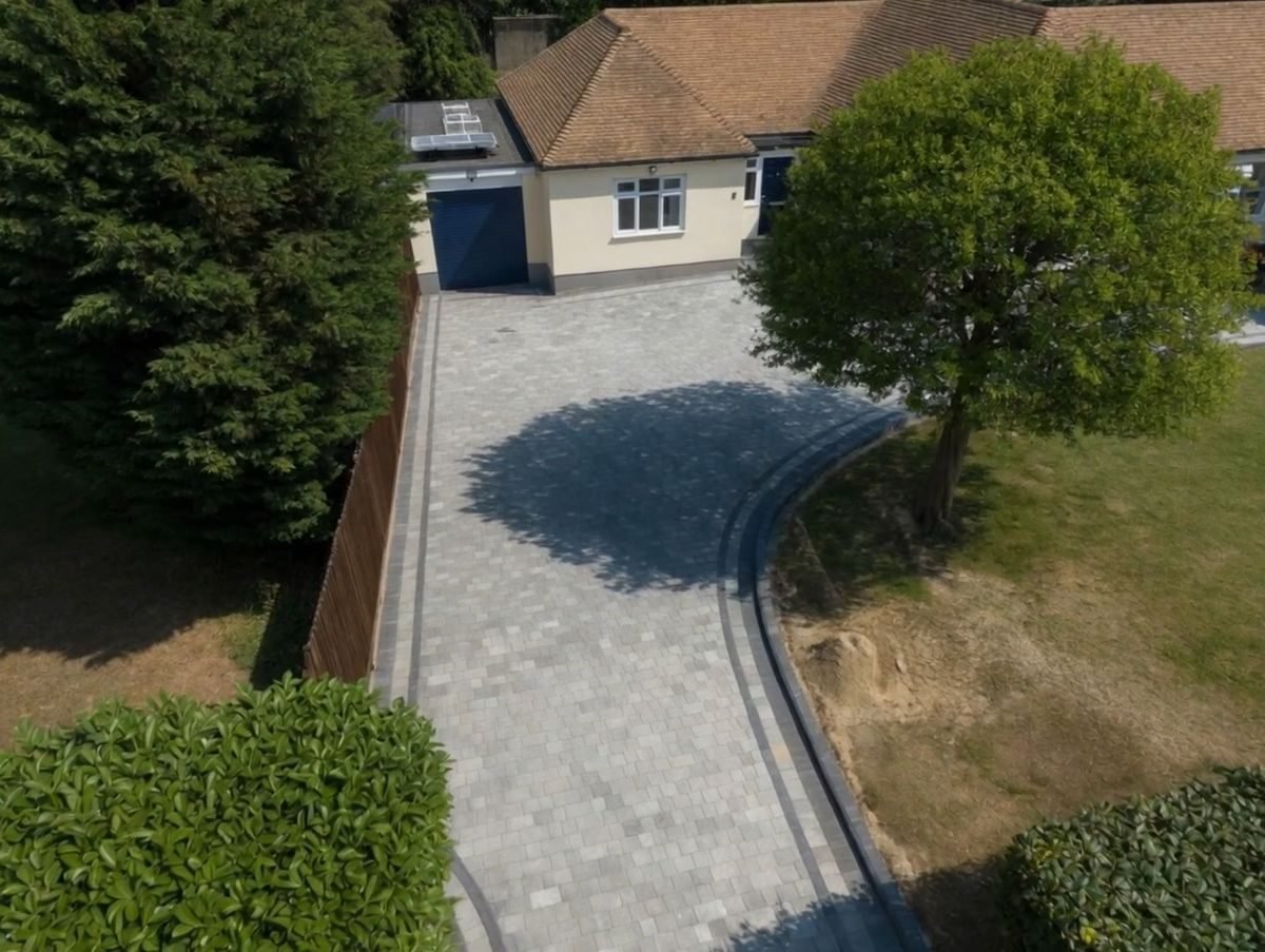 Driveway, patio and landscaping work by The Driveway and Landscape Co