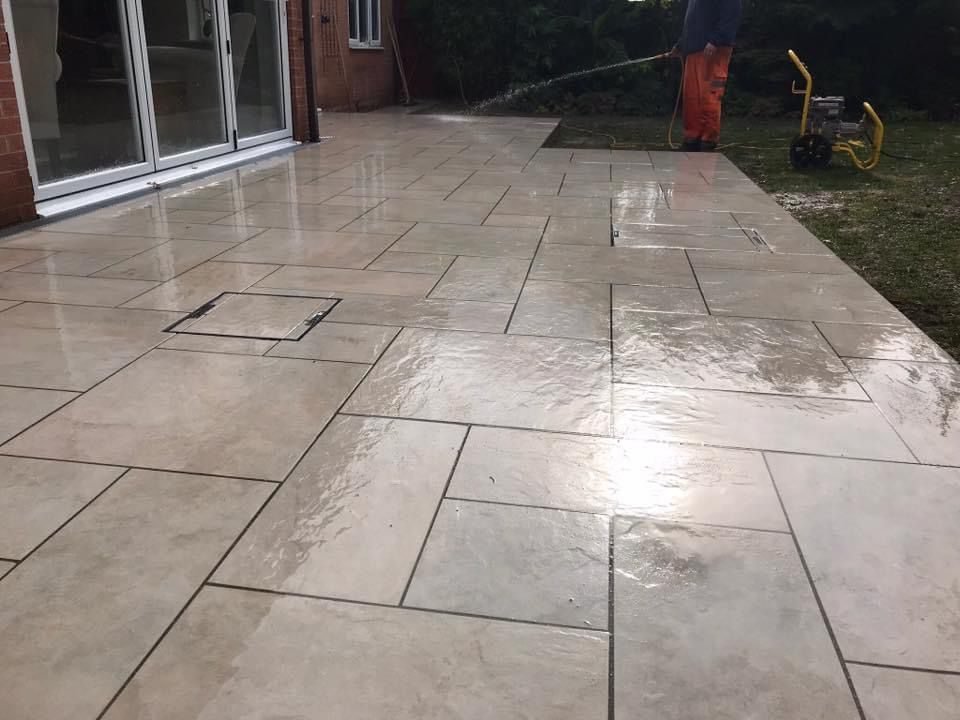 Driveway, patio and landscaping work by The Driveway and Landscape Co